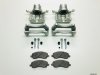 2 x Front Caliper Complete & Pads for Compass & Patriot MK 2007-2017 BRK/MK/016A